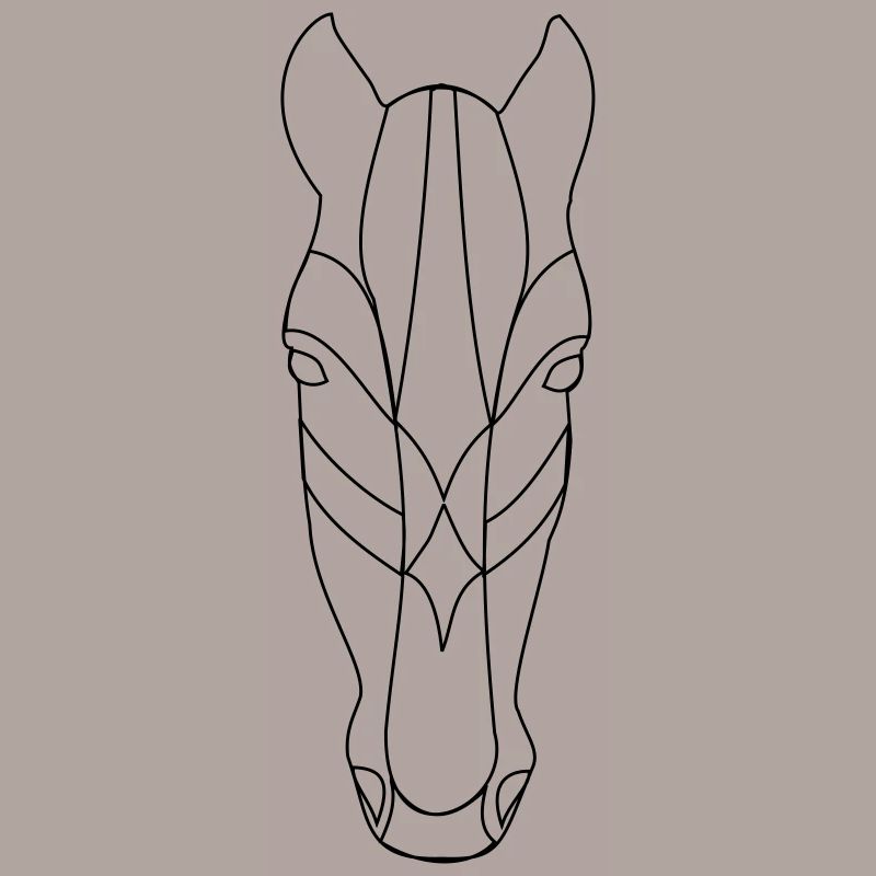 Pferd Geometrie