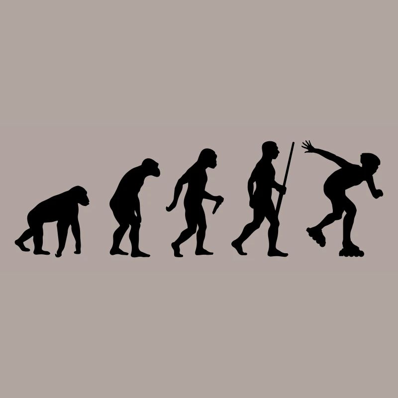 Évolution du patineur à roues alignées