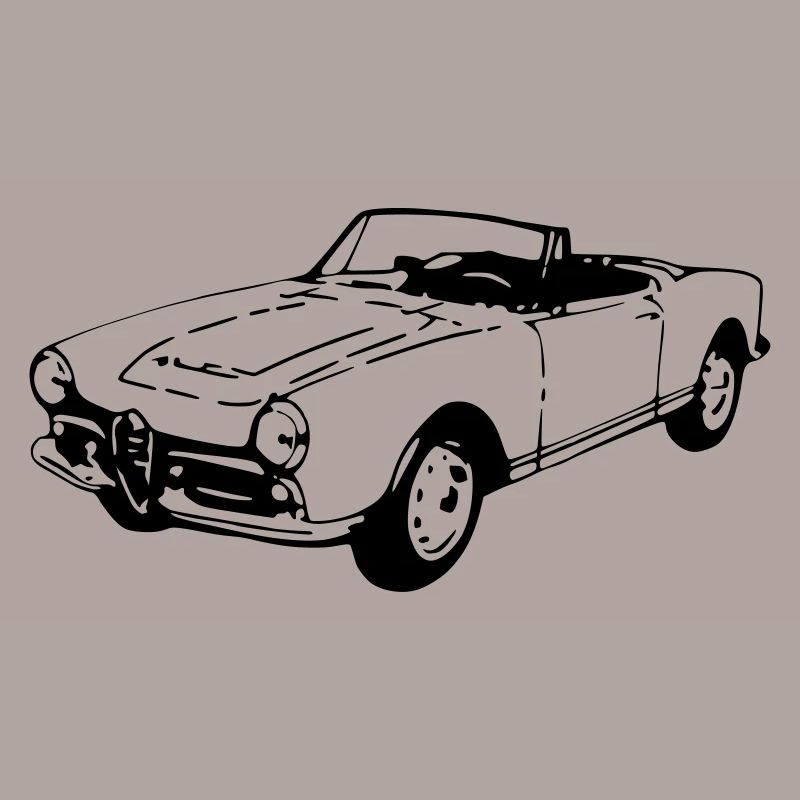 Oldtimer Cabrio (1 Col.)