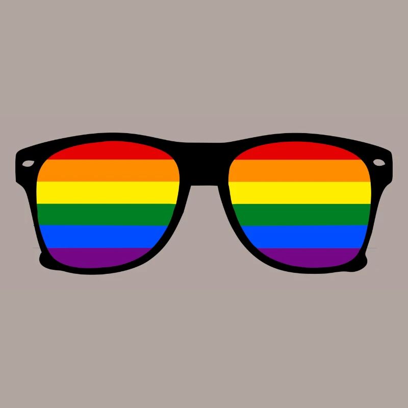 glasses rainbow