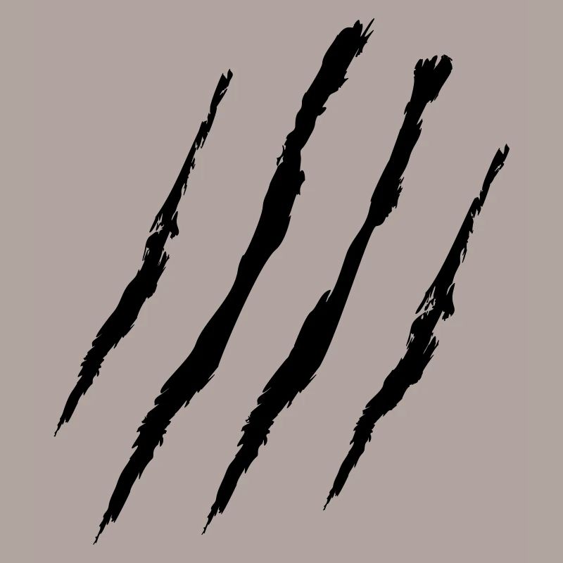 claw marks