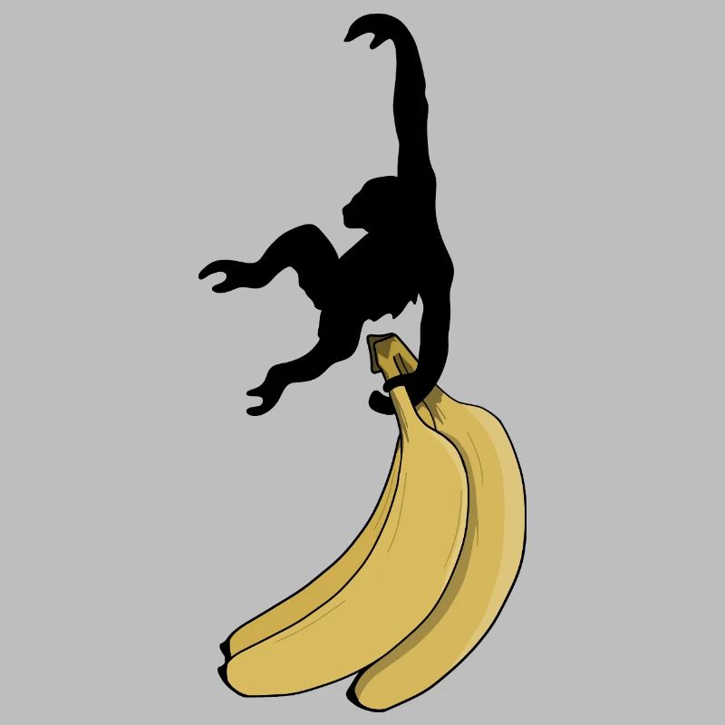 Affe will Banane