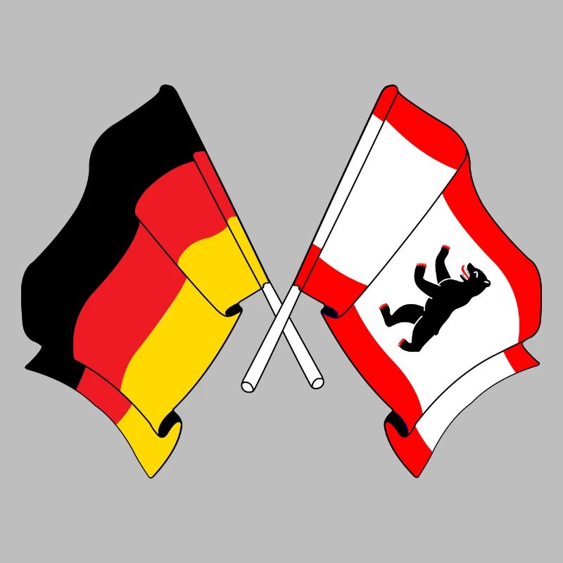 Flagge Deutschland, Berlin