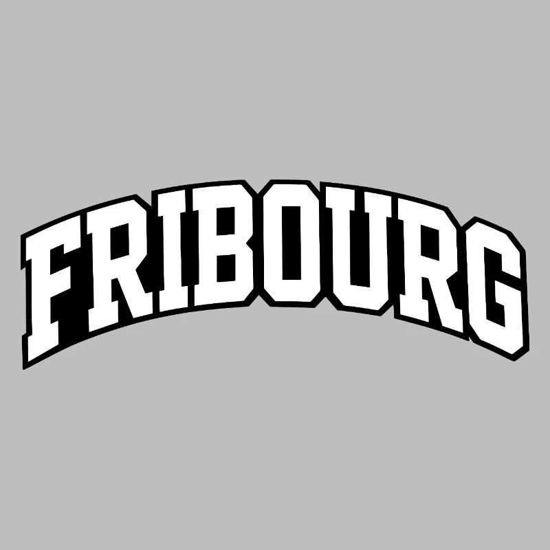 Fribourg Arch Schriftzug