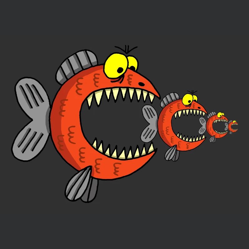 Fisch- und Nahrungskette