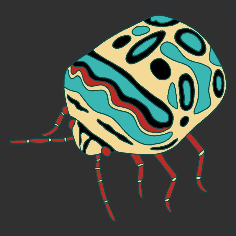 Insecte multicolore