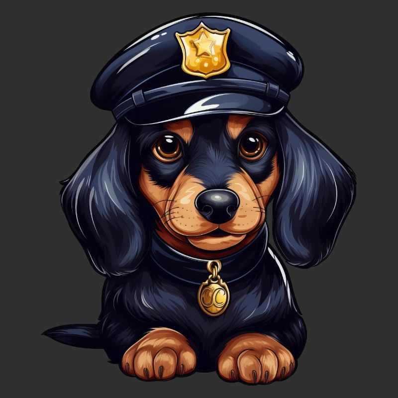 Dackel Polizist