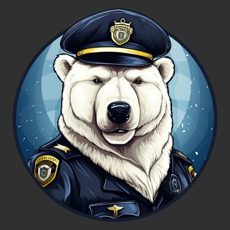 Eisbären Polizei