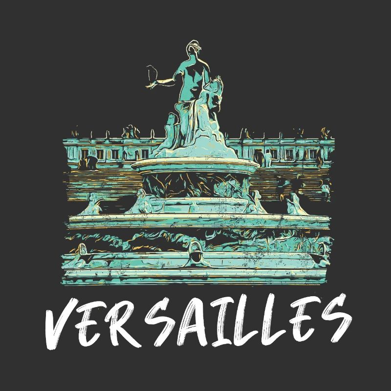 Versailles, Barocker Brunnen