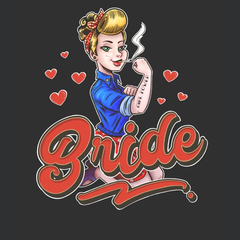 Bride Pin Up