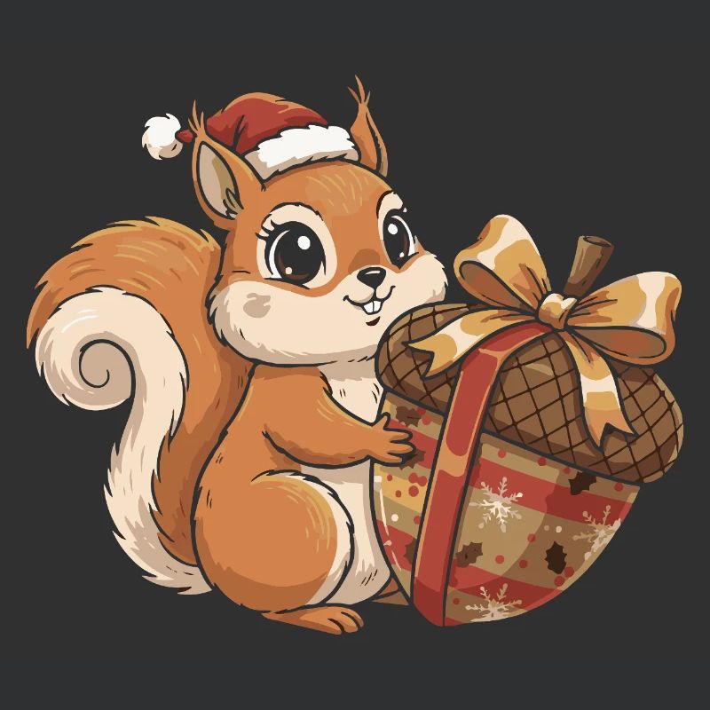 Winterfreude Eichhörnchen Geschenk
