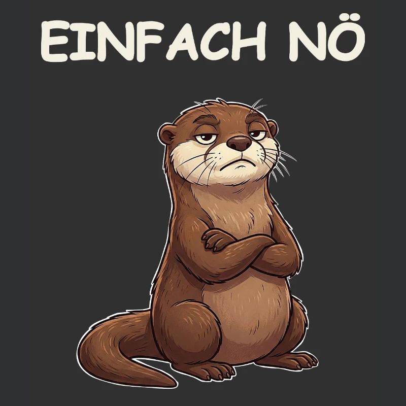 Lustiger Spruch Otter