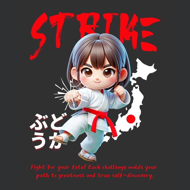 Chibi Karateheld Strike