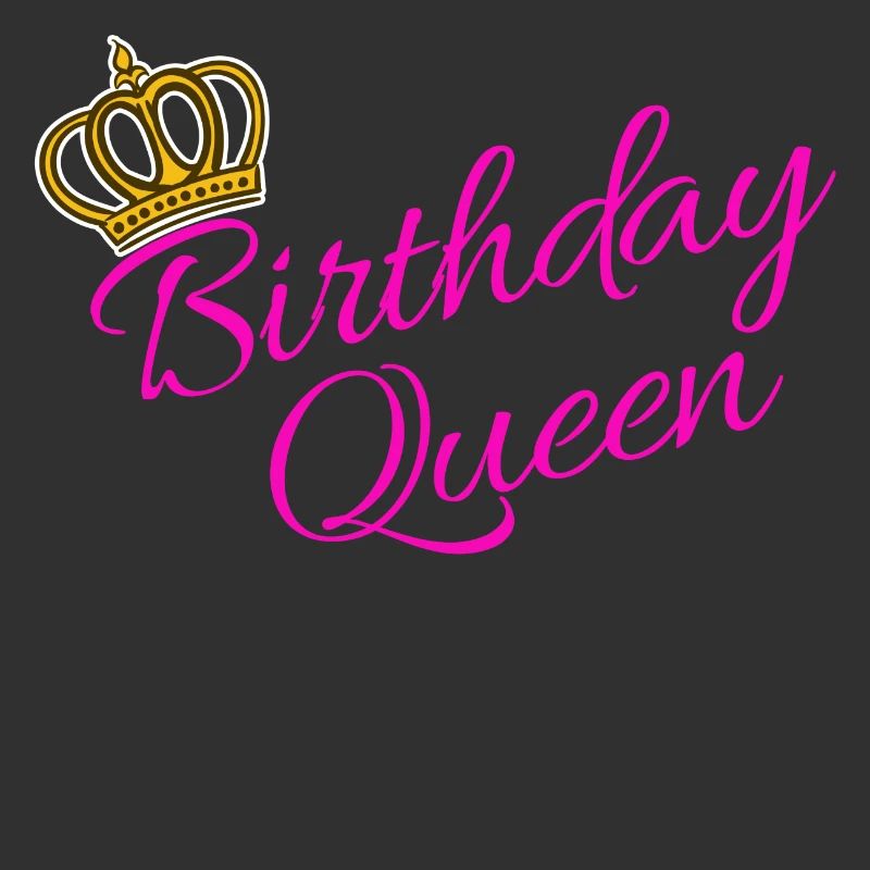Birthday Queen Partnerlook Statement Cool