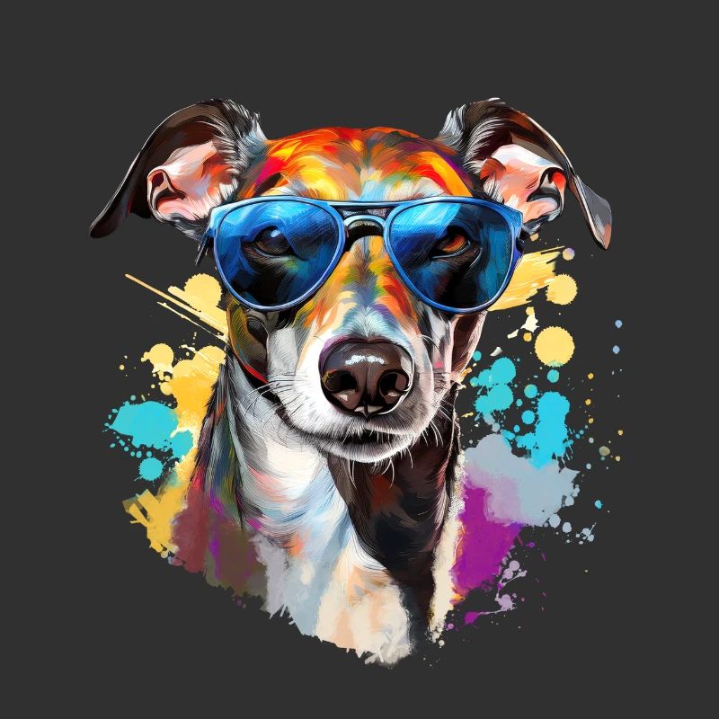 Wind chime with sunglasses