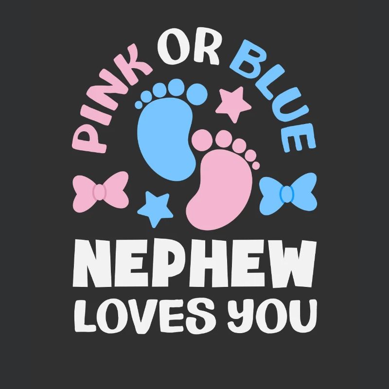 Pink Oder Blau Neffe Liebt Dich Gender Reveal