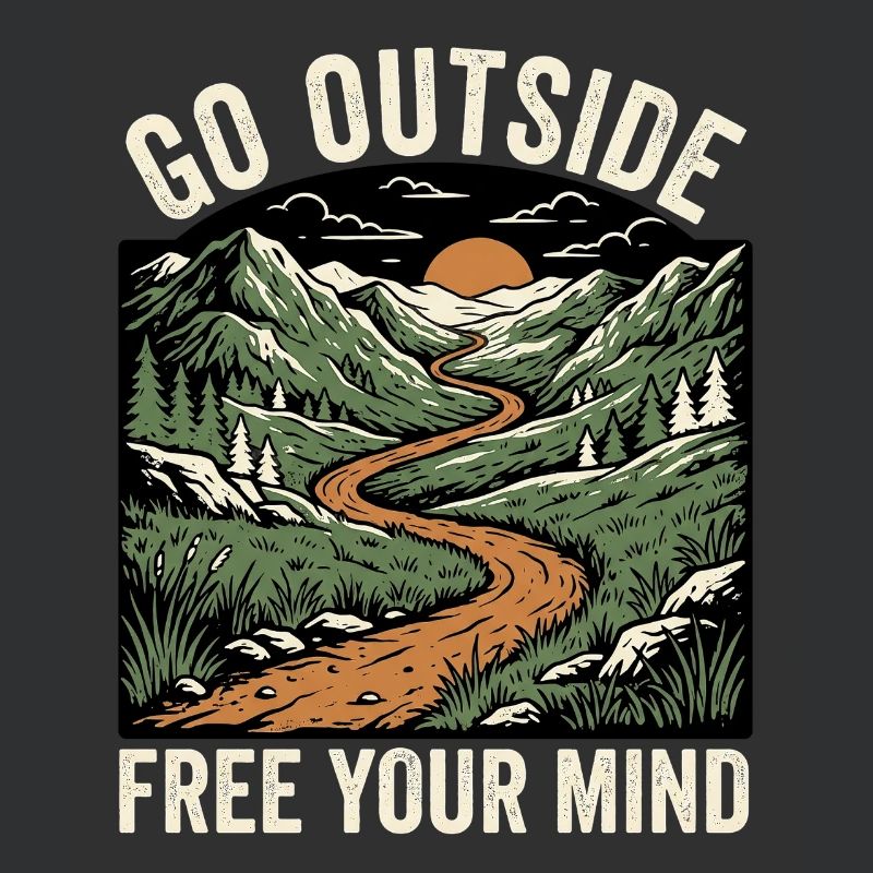 Wanderer Natur Spruch