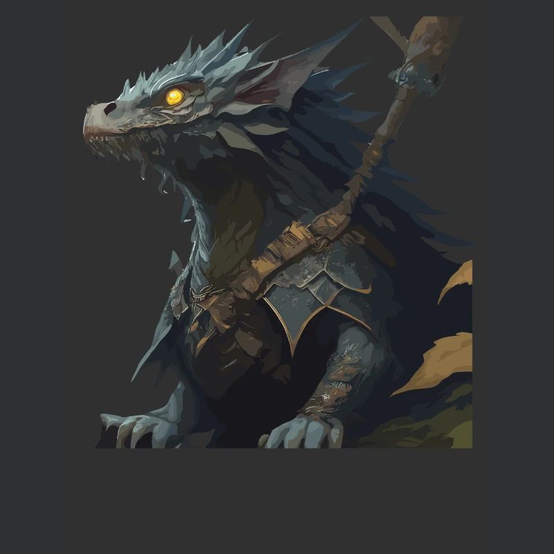 Drachenkrieger Illustration