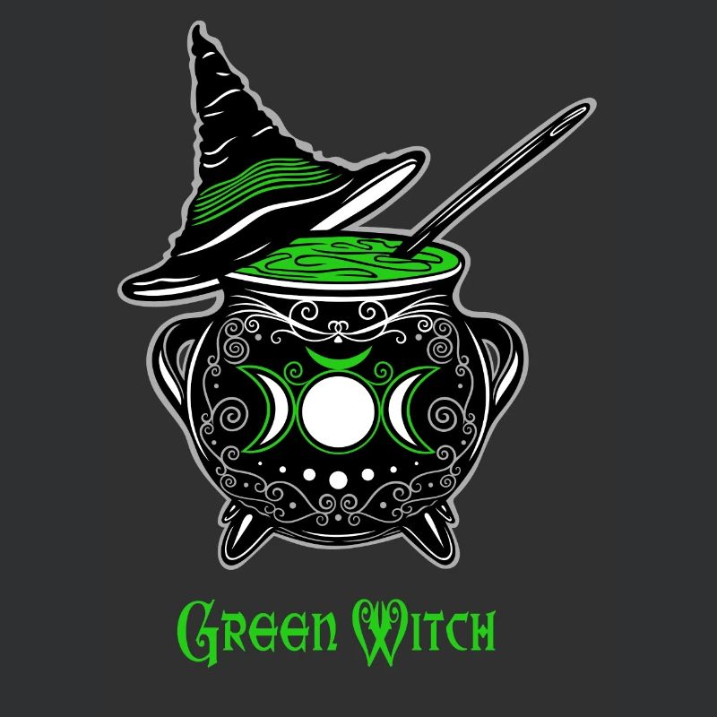 Chaudron Sorcière Vert Chaudron de Sorcière
