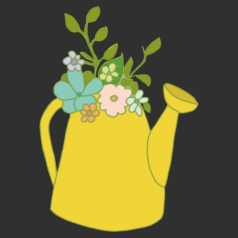 giesskanne blumen