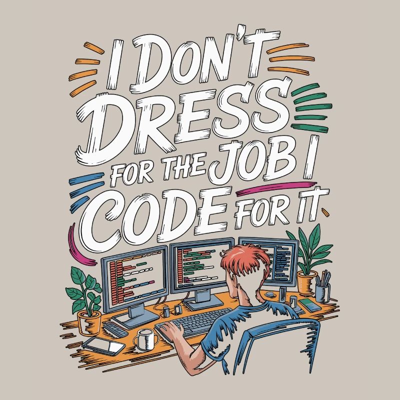 Remote Developer I Don't Dress Remote Tech Worker