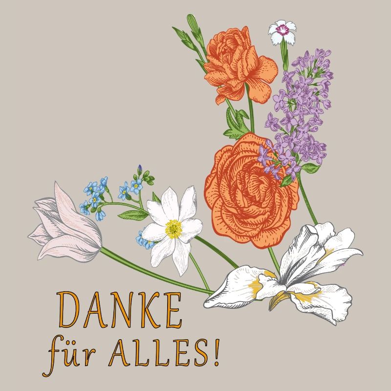Blumenstrauß Danke