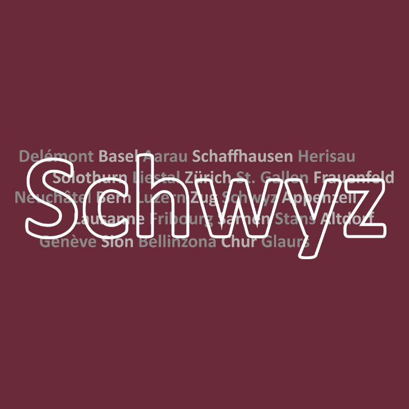 Schweizer Städte Schwyz