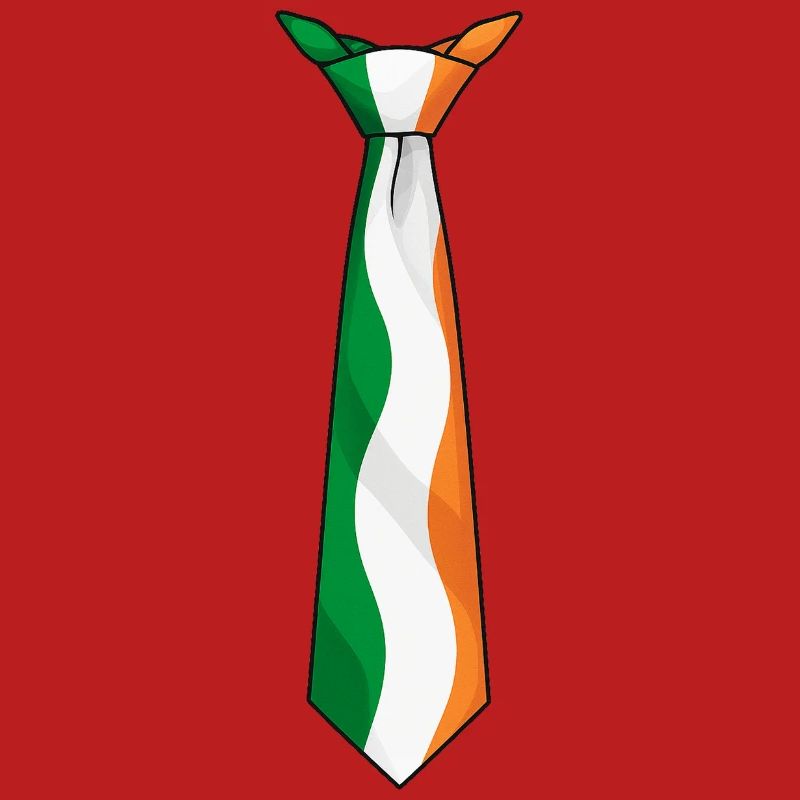 Ireland Tie – Flaggendesign