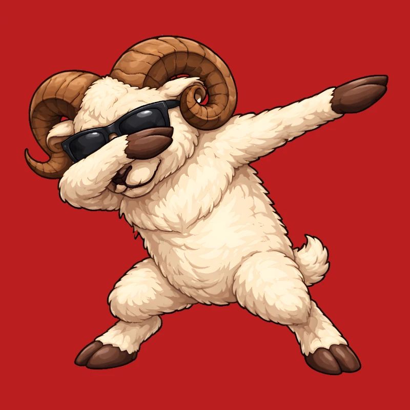 Dabbing Widder