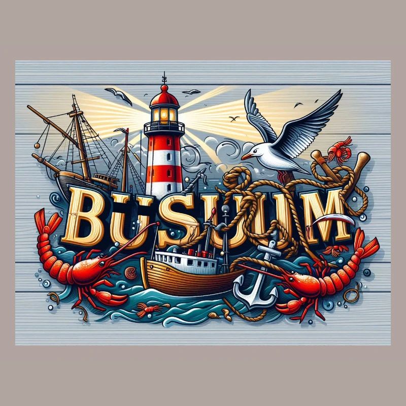 Buesum_Wandbild