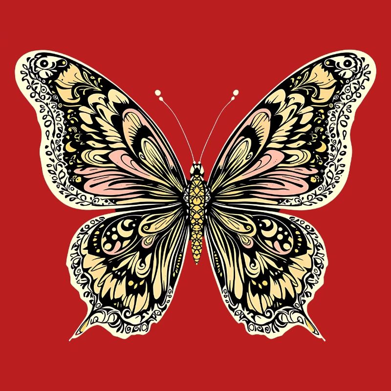 Boho Schmetterling