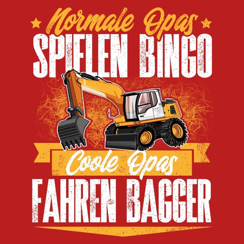 Baggerfahrer Opa