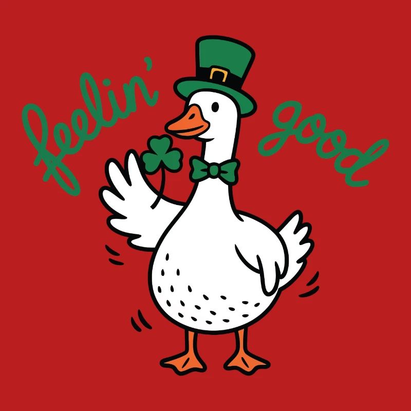 Glücksduck-Leprechaun-Geist