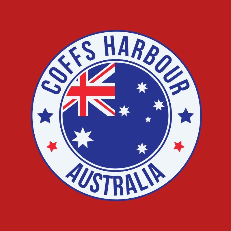 Coffs Harbour Australien-Abzeichen