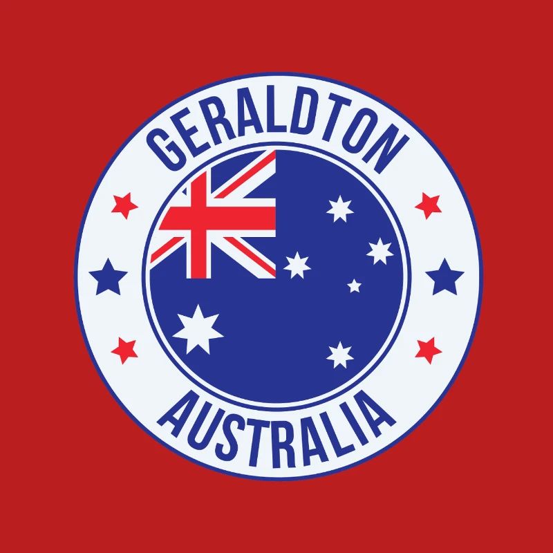 Geraldton-Australien-Abzeichen