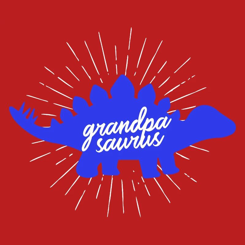Grandpasaurus Stegosaurus Dinosaurier-Opa