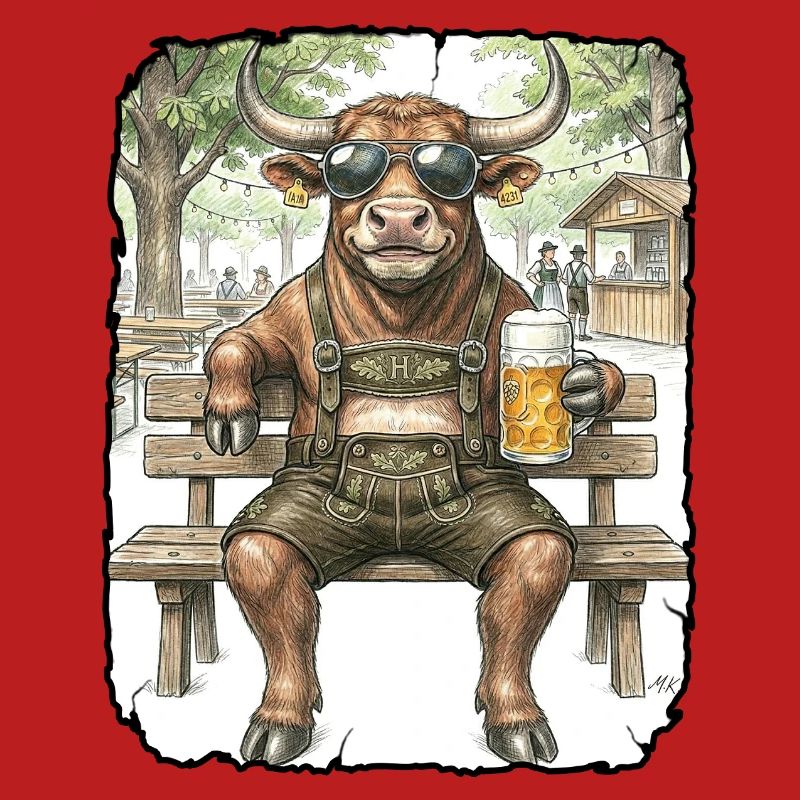 Stier Bulle Biergarten