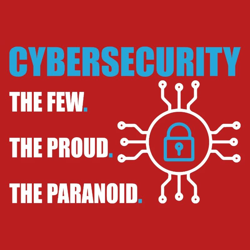 Lustiges Cybersicherheits-IT-Support-IT-Sicherheitsnetzwerk