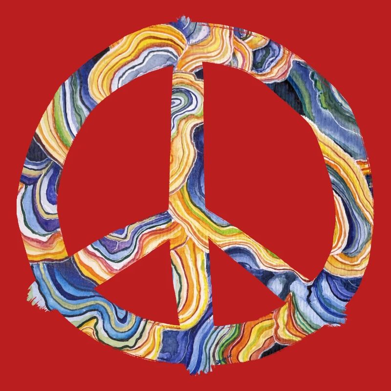 Regenbogen Frieden Symbol