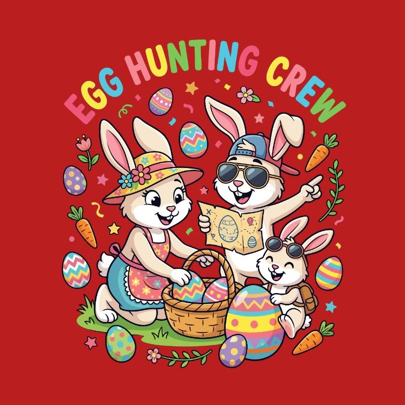 Hoster Bunny Family - Egg Collector