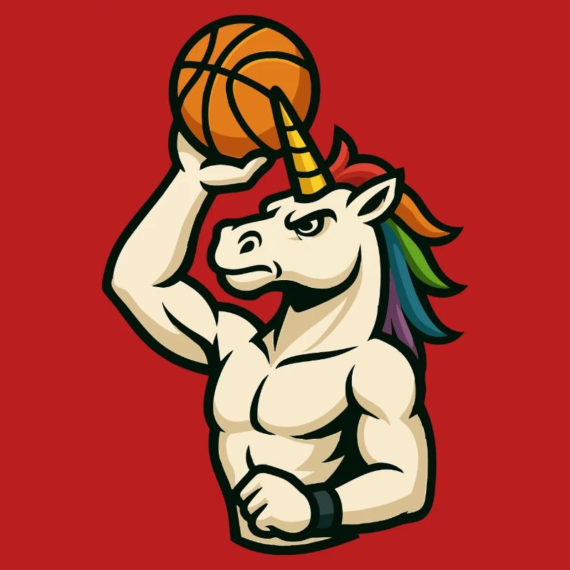 Einhorn-Dunk-Reifen