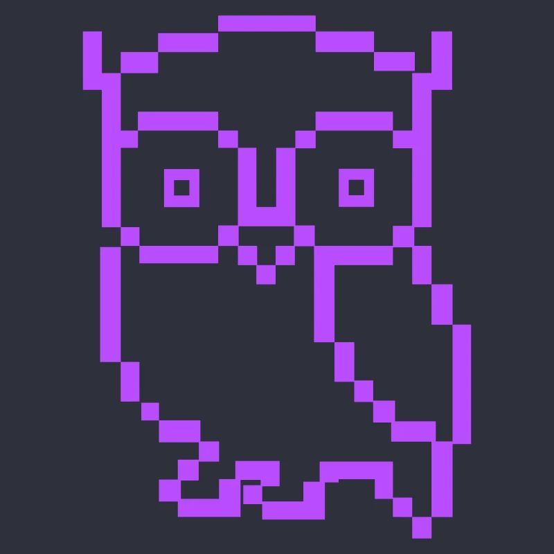 Pixel Eule