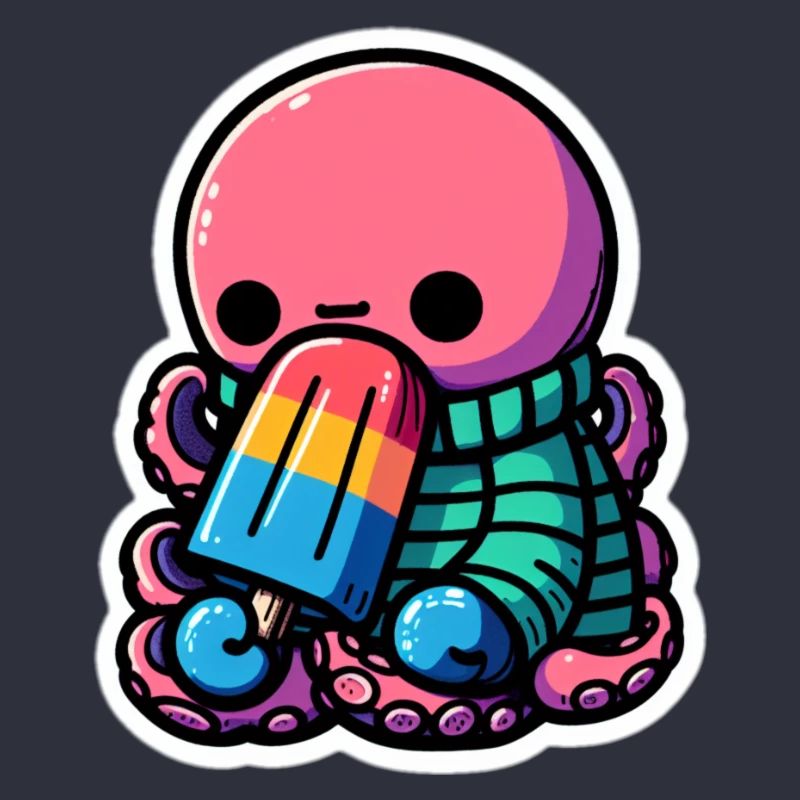 Popsicle octopus