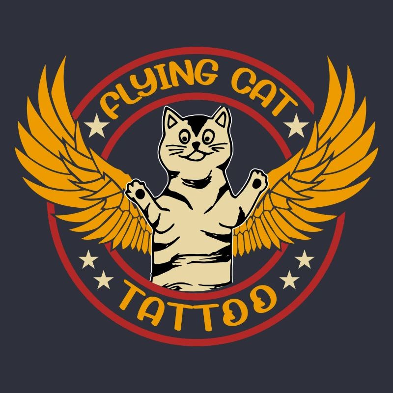 Fliegende Katze
