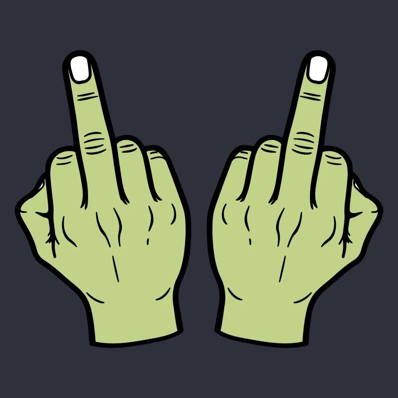 Mittelfinger Hand
