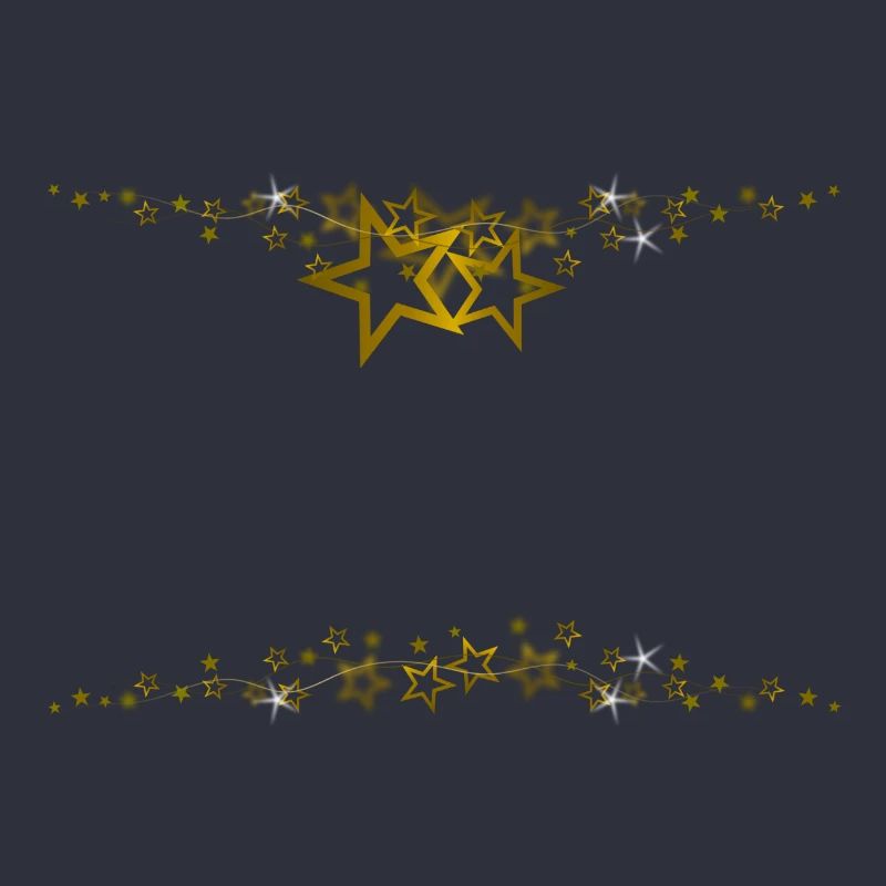 Sternrahmen Gold