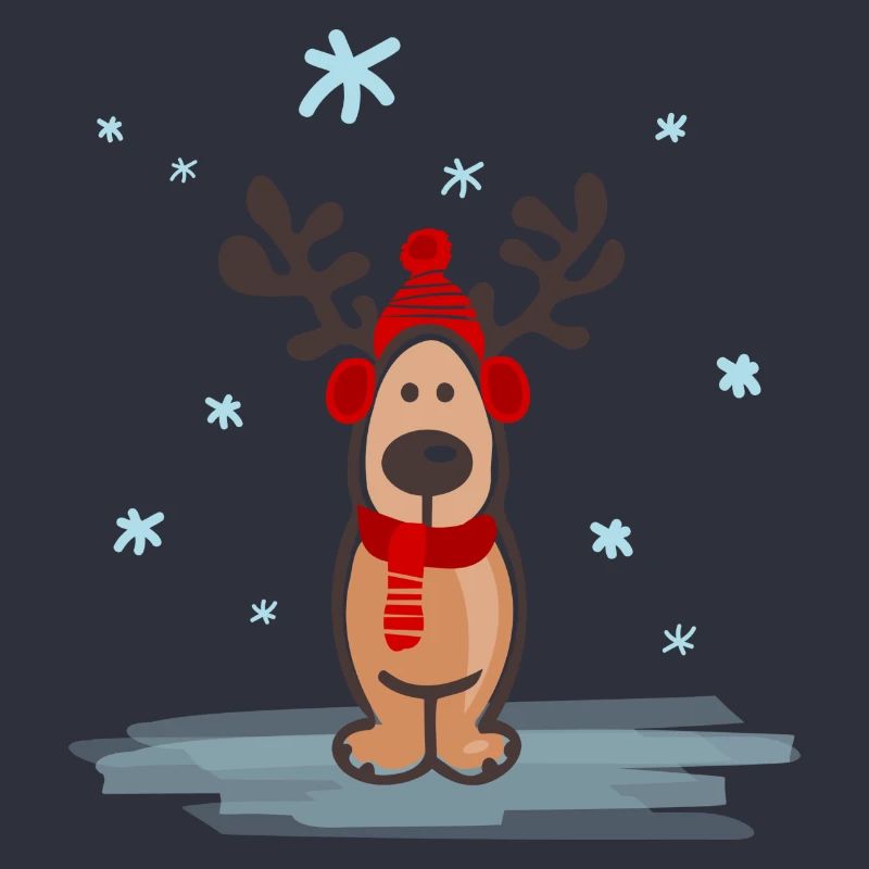 Weihnachten - Elch