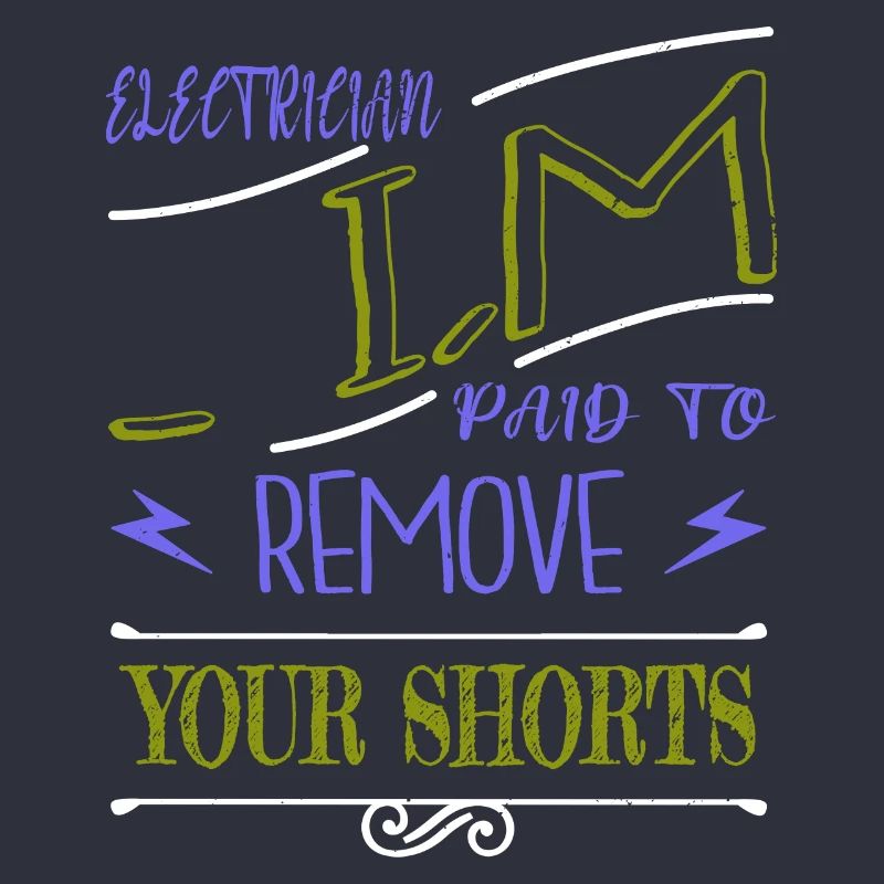 electrician gift caution electrical engineering