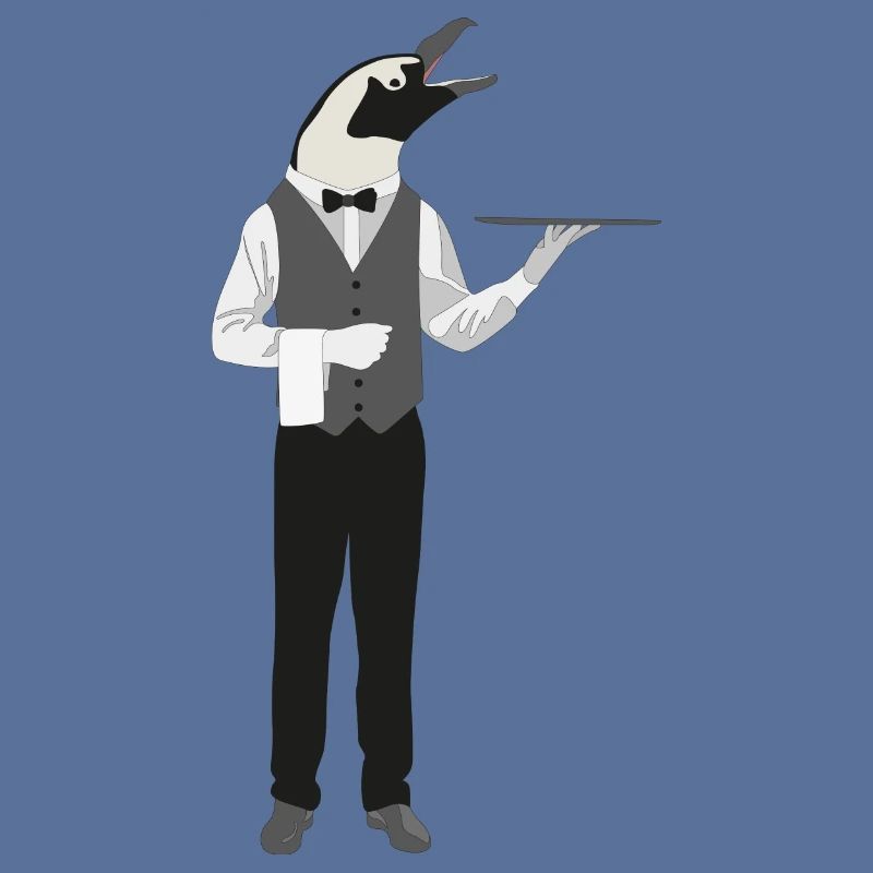 Pinguin Butler