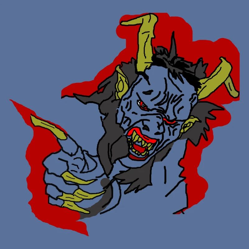 Devil Krampus Halloween Perchte